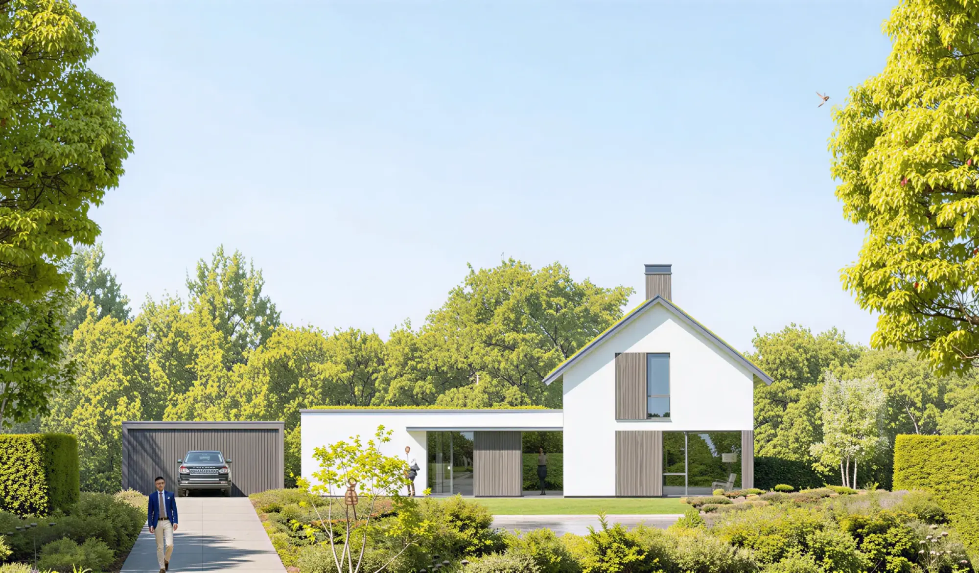 Eigentijds landhuis 